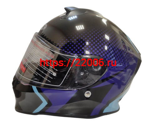 Шлем интеграл COBRA EC H151, цвета в ассортименте (11 разных расцветок), размер M фото 3 Шлем интеграл COBRA EC H151, цвета в ассортименте (11 разных расцветок), размер M фото 3