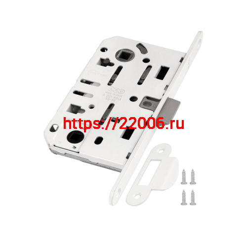 B01102.50.FM.567 AGB (АГБ) Защелка врезная WC (белый) MEDIANA EV. (инд.упак+B01000.13) фото 4