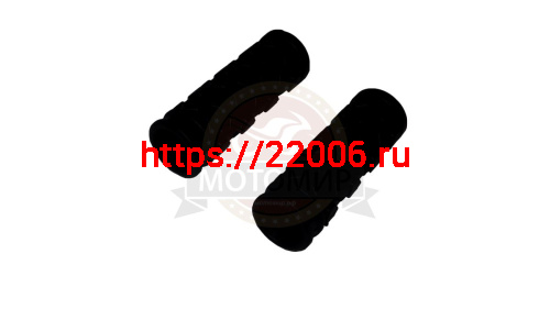 Грипсы для велосипеда 85мм детские, резина (d-22,2), чёрные фото 3 Грипсы для велосипеда 85мм детские, резина (d-22,2), чёрные фото 3