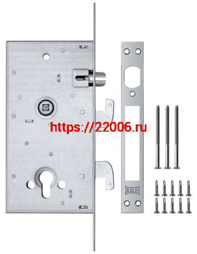 Корпус Kale kilit (Кале килит) врезного цилиндрового замка с защёлкой 262R w/b фото 2