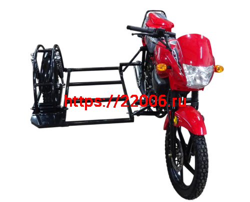 Прицеп боковой для мопеда SIGMA (Невозможна регистрация в ГИБДД) (кронштейны под сварку) фото 3