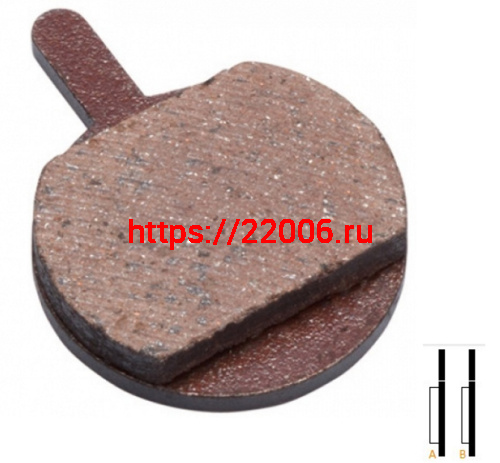 Колодки тормозные на дисковый тормоз, DS-30 органич.(PromaxDSK-200,400,420,610/J,650/J, XNINE) VB142 Колодки тормозные на дисковый тормоз, DS-30 органич.(PromaxDSK-200,400,420,610/J,650/J, XNINE) VB142