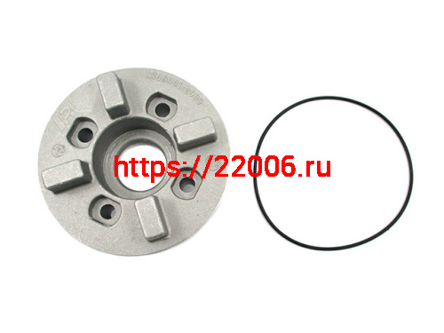 Ступица колеса мопед Дельта, Альфа, Орион (+подшипник) с распорной втулкой звезды