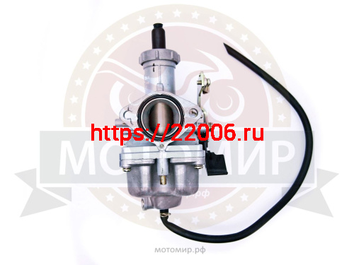 Карбюратор PZ27 157FMI, 162FMJ, (CG125/150) под трос LX200ATV-M  BAGGIO d 27 (НАБОР) фото 2