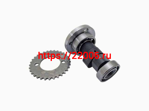 Распредвал TTR-250 166FMM сборе со звездочкой