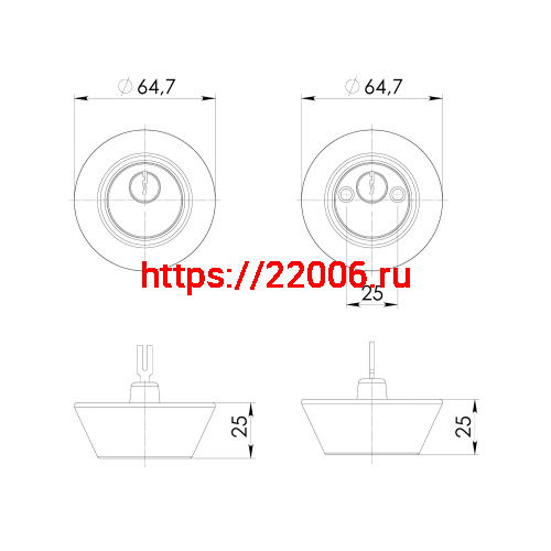 Замок Ajax (Аякс) врезной DK.001 ET BL черный фото 4
