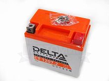 Аккумулятор 12В  7 А/ч, кислотный AGM ((Delta CT 1207.2) , (114x70x108) обратная полярность (НАБОР)