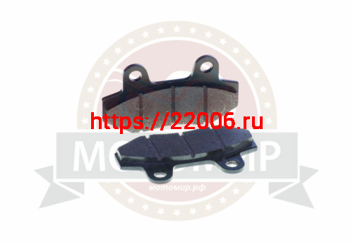Колодки тормозные дисковые зад. TTR 250a, TTR 250Sa (Набор)