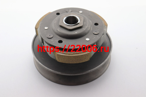 Муфта сцепления вариатора с колодками + ведомый конус (4такт Futong 150cc,GY6-125/150)