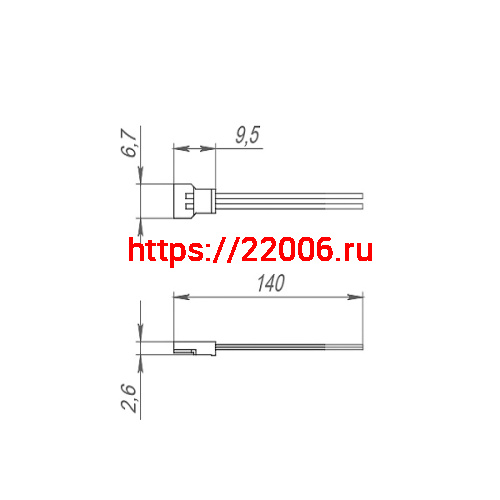 Кабель Armadillo (Армадилло) питания PC.RT01.08 фото 2