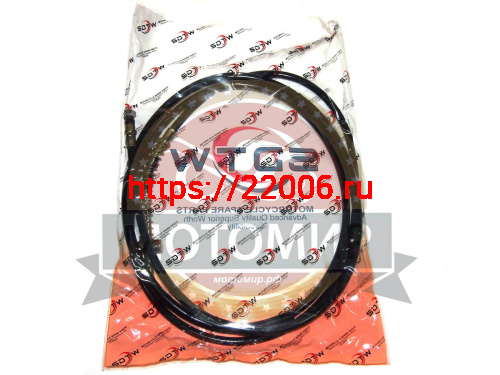 Трос заднего тормоза L-2100мм, ход-70мм, WIZARD (НАБОР) Трос заднего тормоза L-2100мм, ход-70мм, WIZARD (НАБОР)