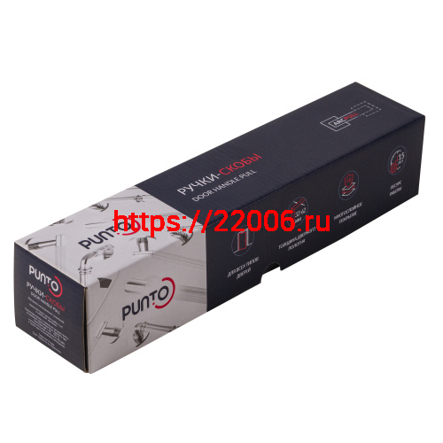 Ручка-скоба Punto (Пунто) PULL.ARC.SORENTO OS-9 античное серебро фото 3