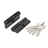 Цилиндровый Fuaro (Фуаро) механизм (200 ZA/90) 2000ZAKey90(40+10+40) BL черный 5Key