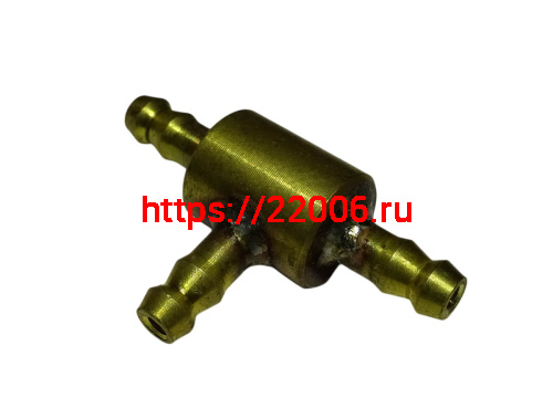 Тройник для бензошланга тонкий штуцер (МЕТАЛЛ) Буран, Тайга Тройник для бензошланга тонкий штуцер (МЕТАЛЛ) Буран, Тайга