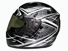 Мотошлем THH TS-39 №10 black/silver (S)