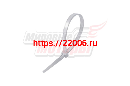 Хомут нейлоновый 3,6*100 мм белый (уп=100 шт.)