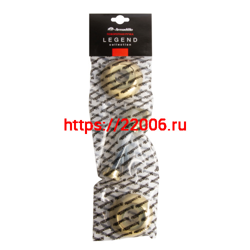 Ручка Armadillo (Армадилло) поворотная BK6.R.LD54 (BK6) SG/GP-4 матовое золото/золото фото 2