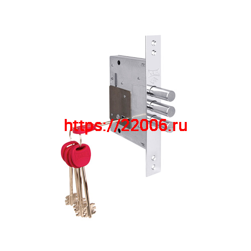 Замок Kale kilit (Кале килит) врезной сувальдный 257/L, 5 кл. (кл. 60 мм)