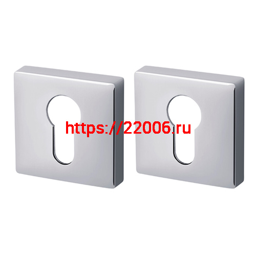 Накладка Armadillo (Армадилло) под цилиндр ET.K.USQ52 (ET USQ) CP-8 хром