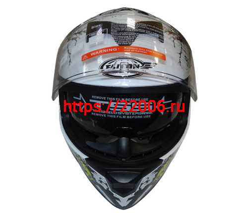 Шлем интеграл FALCON F702, размер S, с очками, (уп. 6 шт.) фото 5 Шлем интеграл FALCON F702, размер S, с очками, (уп. 6 шт.) фото 5