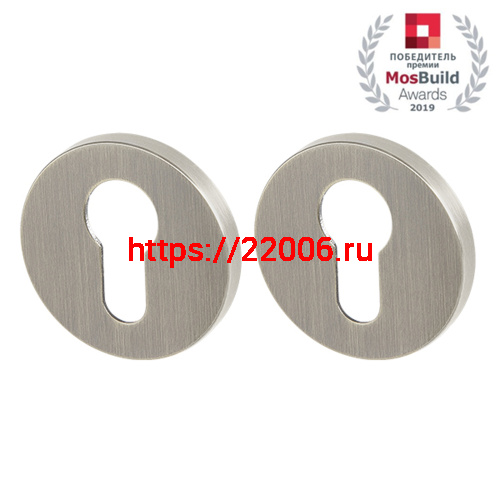 Накладка Armadillo (Армадилло) под цилиндр ET.R.URS52 (ET URS) SN-3 матовый никель