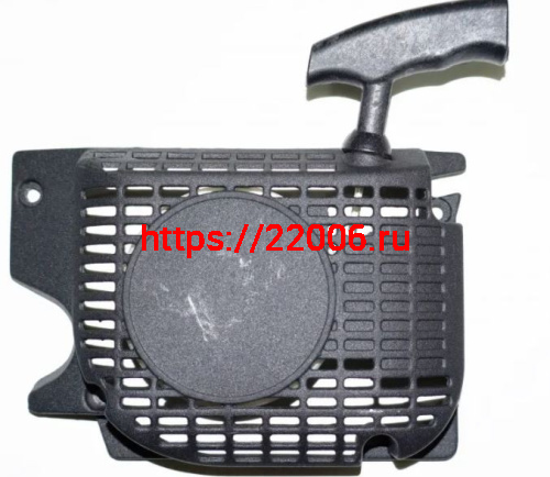 Стартер в сборе б/п Цыганка 45,52 (алюминиевый корпус, шкив металл) Стартер в сборе б/п Цыганка 45,52 (алюминиевый корпус, шкив металл)