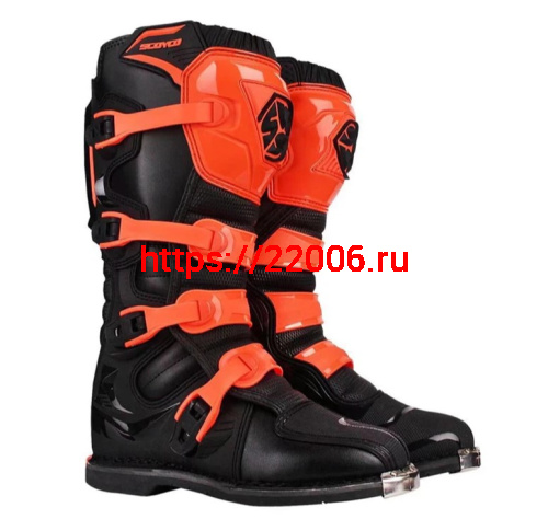 Ботинки SCOYCO MBM006, цвет оранжевый, р-р 44 Ботинки SCOYCO MBM006, цвет оранжевый, р-р 44