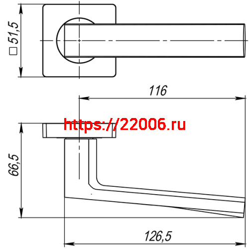 Ручка Ajax (Аякс) раздельная K.JK51.ERGO (ERGO JK) ABG-6 зелёная бронза фото 2