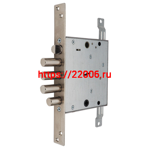 Замок Mettem (Меттэм) врезной сувальдный с защёлкой ЗВ9 144.1.0-Ц с тягами, 5 кл.