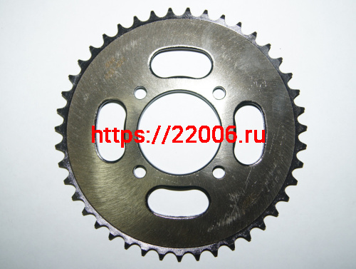 Звезда ведомая 428*43 зубьев CG125/150