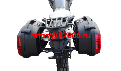 Кофры боковые (комплект 2 штуки) для мотоцикла MIRAGE (ТЭККЕН) фото 3