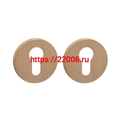 Накладка Ajax (Аякс) под цилиндр ET.R.JSR51 (ET JSR) SSG-39 сатин.золото