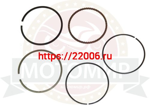 Кольца поршневые 4х такт. 52,40 мм GY6 125cc, Delta 110 STD, Storm 110
