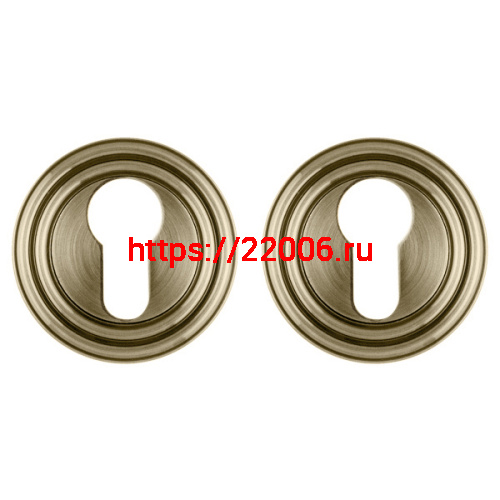 Накладка Punto (Пунто) под цилиндр ET ML ABG-6 зеленая бронза