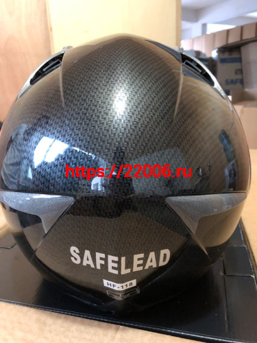 Шлем модуляр "Safelead" HF-118 (поднимается подбородок) NEW карбон (Y03), белый размер S фото 3 Шлем модуляр "Safelead" HF-118 (поднимается подбородок) NEW карбон (Y03), белый размер S фото 3