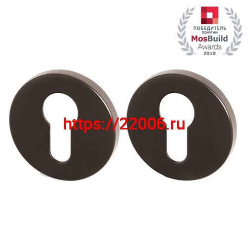 Накладка Armadillo (Армадилло) под цилиндр ET.R.URS52 (ET URS) BPVD-77 вороненый никель