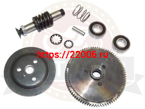 Сцепление в сборе "Газуля" ручное (кит.) (пришло как 43328) фото 2
