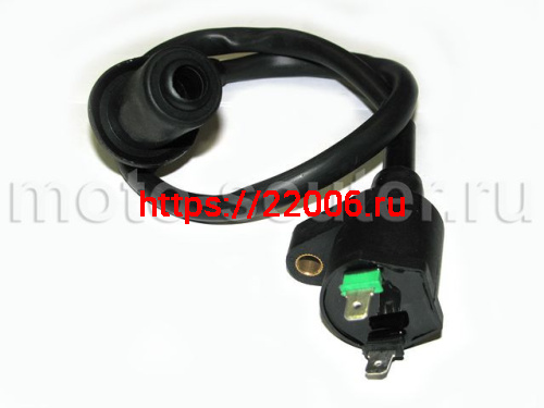 Катушка зажигания 139QMB, 152QMI, 157QMJ, Honda Dio 50-150сс с колпачком 90 гр TMMP