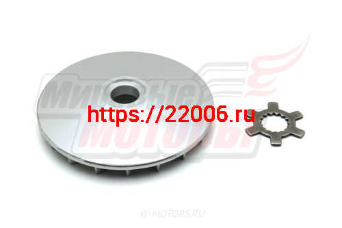 Шкив вариатора наружный (неподвижная щека) Yamaha JOG90 фото 2 Шкив вариатора наружный (неподвижная щека) Yamaha JOG90 фото 2