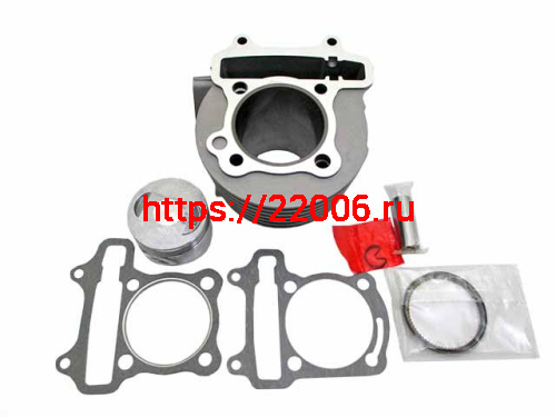 Цилиндро-поршневая группа 157QMJ 4Т d-57.4мм 150cc