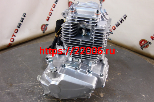 Двигатель 4т. 250 см3 172FMМ (-5)  ZONGSHEN (PR250) (баланс вал.) 5МКПП, кик+электростартер фото 3