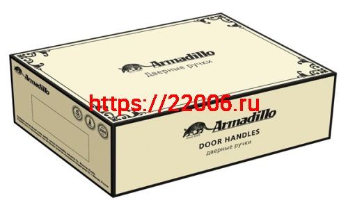 Ручка Armadillo (Армадилло) раздельная R.CL55.Silvia (Silvia CL1) OB/CRP-213 античная бронза/кракелюр фото 3