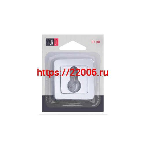Накладка Punto (Пунто) под цилиндр LM/A ET.K.QR52 CP-8 хром