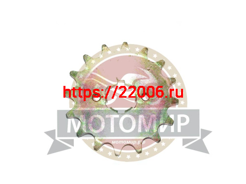 Звезда 16 зуб. (530) (d21-25; 2x37) цепи, ведущая ATV "