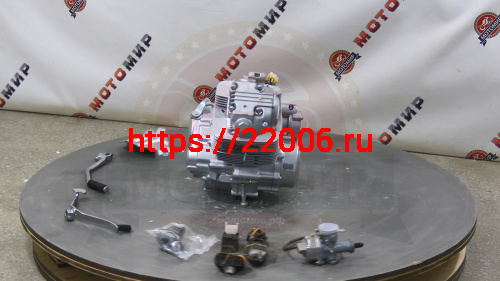 Двигатель 4т. 200 см3 169FML (CB200)  1а труба (типа ZS165)) фото 2