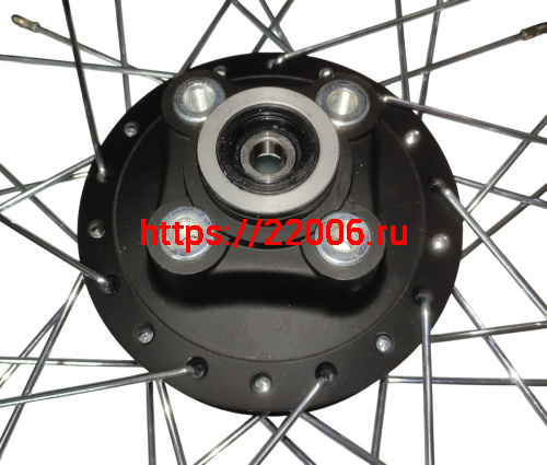 Обод 18" задний спицы,  диск. тормоз 2,15-18"  RIGEL, под ось 14 мм., 4 отв. (54030462) фото 4