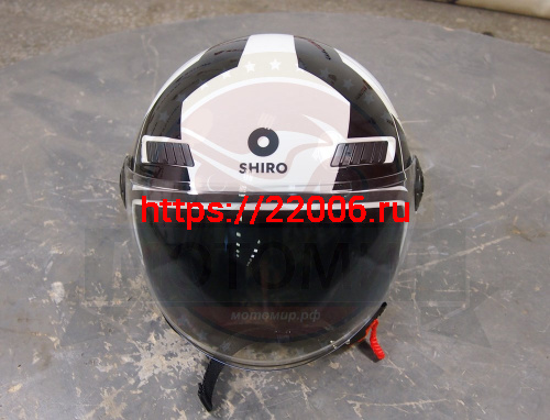 Шлем открытый SHIRO SH-62 OXFORD EVO, цвет WHITE, размер L фото 4 Шлем открытый SHIRO SH-62 OXFORD EVO, цвет WHITE, размер L фото 4