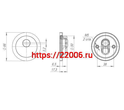 Накладка Fuaro (Фуаро) DEF.RLR/R-EXT.6617 GR-23 графит фото 2