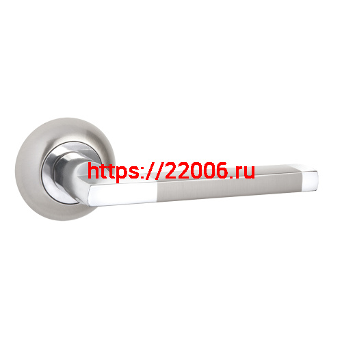 Ручка Ajax (Аякс) раздельная R.JR54.POLO (POLO JR) SN/CP-3 матовый никель/хром Ручка Ajax (Аякс) раздельная R.JR54.POLO (POLO JR) SN/CP-3 матовый никель/хром