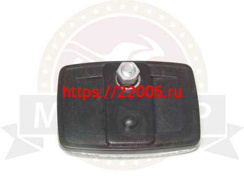 Катафот белый передний HUALONG (TRB-1408K) 121C  (ERF-07) фото 2